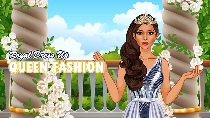 Royal Dress Up Queen Fashion