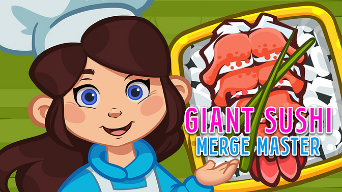 Giant Sushi Merge Master