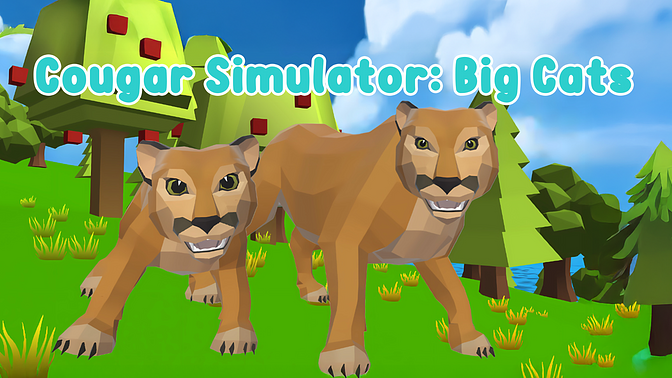 Cougar Simulator: Big Cats