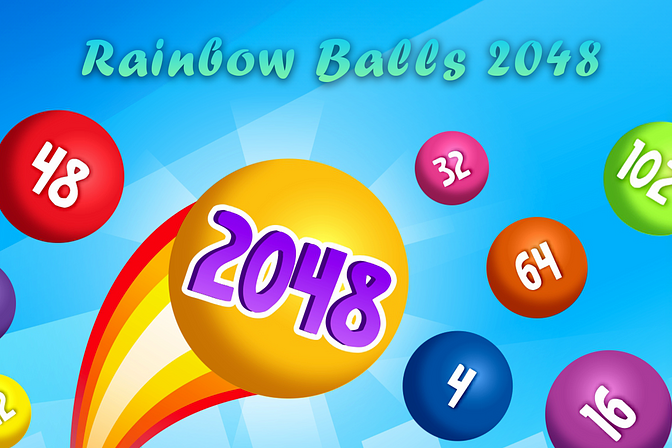 Rainbow Balls 2048