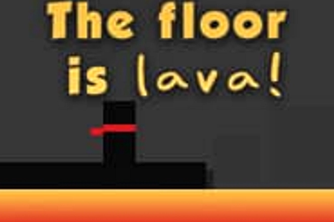 Golvet är Lava