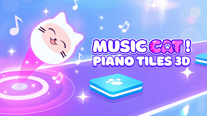 Music Cat! Piano Tiles 3D