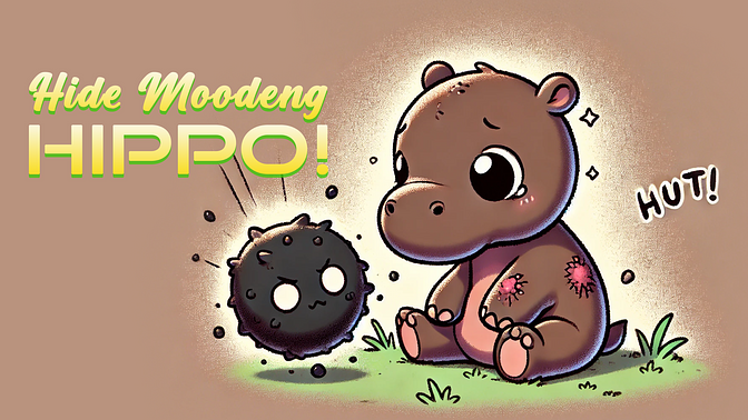 Hide Moodeng Hippo!